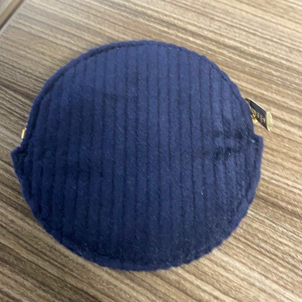 Navy Blue Sézane Coin Purse